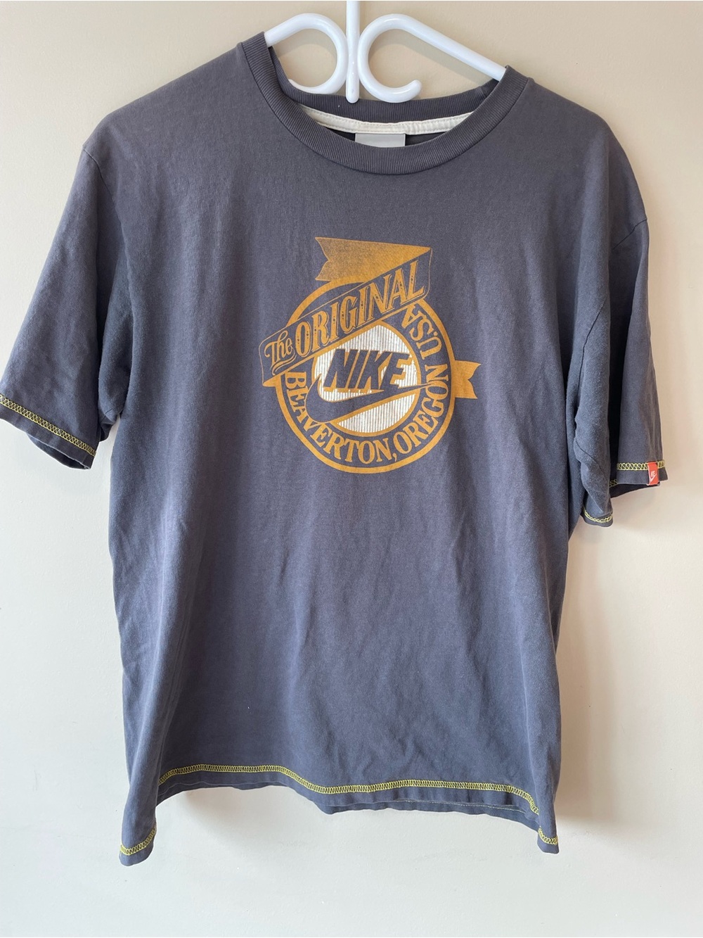 Vintage Y2K Nike "The Original Beaverton Oregon" Graphic Tee - Large